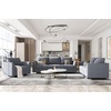 image:imageHONBAY Modern Fabric Middle Module for Modular Sofa Customizable Sectional Sofa Couch Accent Armless Chair Bluish Grey