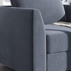 image:imageHONBAY Side Armrest Module for Modular Sofa Pair of Armrests for Sectional Modular Couch Bluish Grey