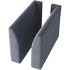 image:imageHONBAY Side Armrest Module for Modular Sofa Pair of Armrests for Sectional Modular Couch Bluish Grey